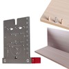 Hinge Hole Drilling Locator Aluminum Alloy Cabinet Door Hinge Mounting
