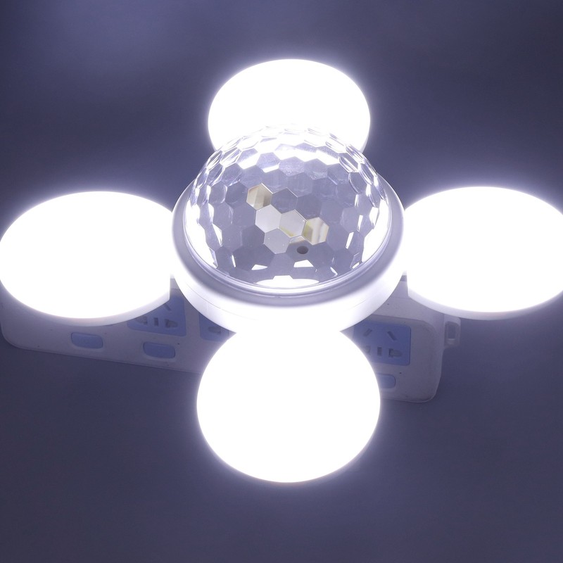 LED Bluetooth Light 48W 85‑265V E27 Ceiling Lamp RGBW Remote