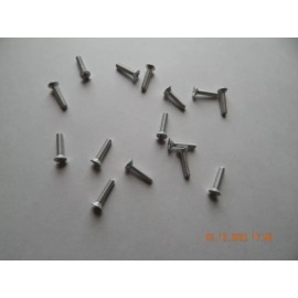 Unbranded ALUMINUM FLAT HEAD PHILLIPS MACHINE SCREWS 8/32 x 3/4" , 18 PCS. NEW