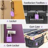 Pothunder Fingerprint Padlock, Smart Padlock, Locker Lock, Combination Fingerprint Lock