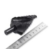 Spiral Nitride Step Drill Bit, Multi-Hole Cutter (0.4 - 1.8