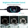 JUNWEN LED Dimmer Switch 12V Dimmable Strip Lights Brightness Controller