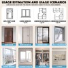 Bantie 20FT Weather Stripping Door Seal - Self Adhesive Weather