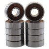 NSK 608-2RS 608DD 10Pcs Precision Bearings 8x22x7mm, Rotating Quiet High