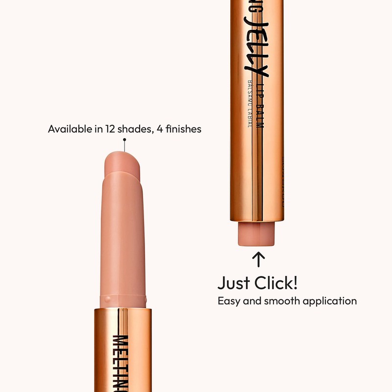 KISS NEW YORK Professional Melting Jelly Lip Balm, High Shine