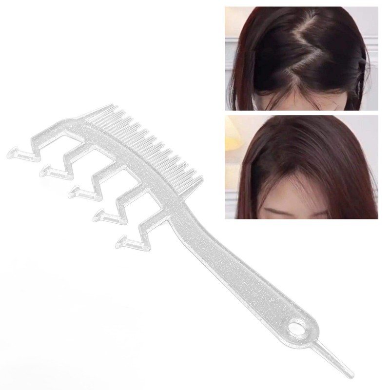 10pcs Z Shaped Wide Tooth Comb Stylish Portable Double Sided
