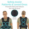Vive Gait Belt Transfer Harness with Padded Handles and Quick