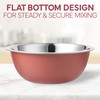 COOK WITH COLOR Stainless Steel Mixing Bowls Set - Nesting
