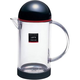 岩崎 レッツ ピッチャー ブラック 300ml K-1183LB
