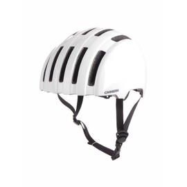 Carrera Precinct Bicycle Helmet, Shiny White, 51