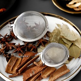 ALLVD ボール型 茶こし 50mm 304 茶こし シルバー