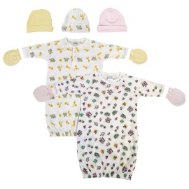 UD_Newborn Baby Girls 7 Piece Gown Set Nc_0776