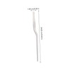 GRIRIW 3pcs Multi-use Surgical Tweezers Fish Bone Tweezers Pig Hair