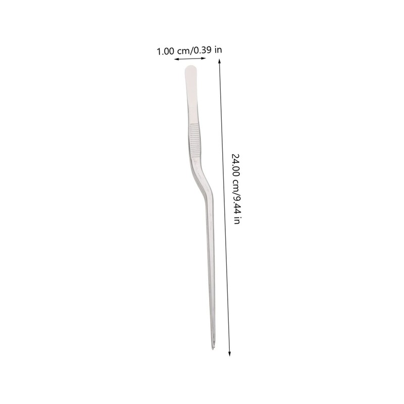 GRIRIW 3pcs Multi-use Surgical Tweezers Fish Bone Tweezers Pig Hair