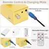 4Pack Rechargeable Picture Light, 5200mAh Brass Battery Operated Picture Lights