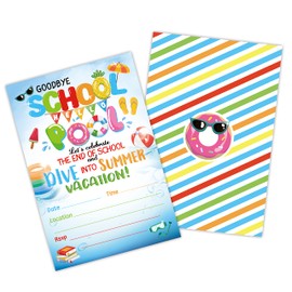 haipino 25 Graduation Party Invitations Cards with Envelopes, 2023 Grad Celebration, 2023 College High School University Grad Celebration - JY463
