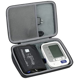 co2CREA Funda rígida de viaje para Omron BP742N Serie 5 (brazo superior)                                                                              