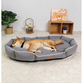 1pc Luxury Plush Pet Bed for Cats & Dogs – Soft, Washable, Anti-Slip, Removable Cover – Cozy Mattress for Small & Medium Pets (Large)