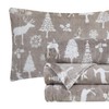 Elegant Comfort Luxuriously Soft 4-Piece Holiday Velvet Plush Flannel Sheet