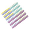 10pcs Nail File Reusable Washable Multi Functional 7 Steps DIY