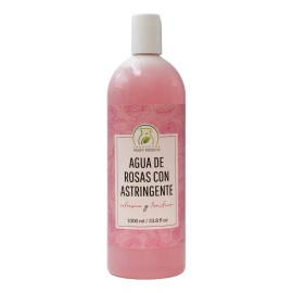 Agua De Rosas Con Astringente Para Piel Grasa (1 Litro) Tipo De Piel Piel Mixta A Piel Grasa