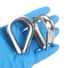 10PCS M6 Stainless Steel Thimble for 1/4 Inch Steel Wire