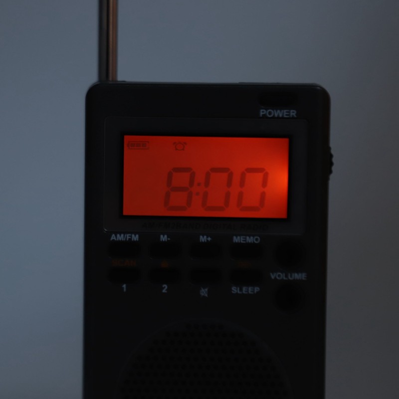 Portable AM FM Digital Radio Highly Sensitive Stable Low Power