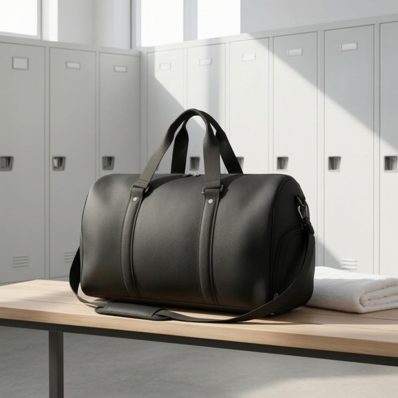 Bolsa Deportiva con Compartimento para Zapatos – IEUDNS T11 Gris