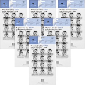 Business Source Magnetic Clip, Silver (58507BD)