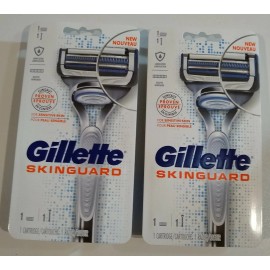 Gillette Lot Of 2 Gillette Skinguard Razor for Close, Comfortable Shave.