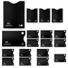 Alpine Rivers RFID Blocking Credit Card Sleeves 18-Piece Set –
