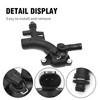 Vkinman 25193922 Car Coolant Housing Water Outlet with Sensor Hose,