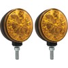 TIGERLIGHTS TLFL2 12V Double Amber LED Flashing Light Compatible With/Replacement