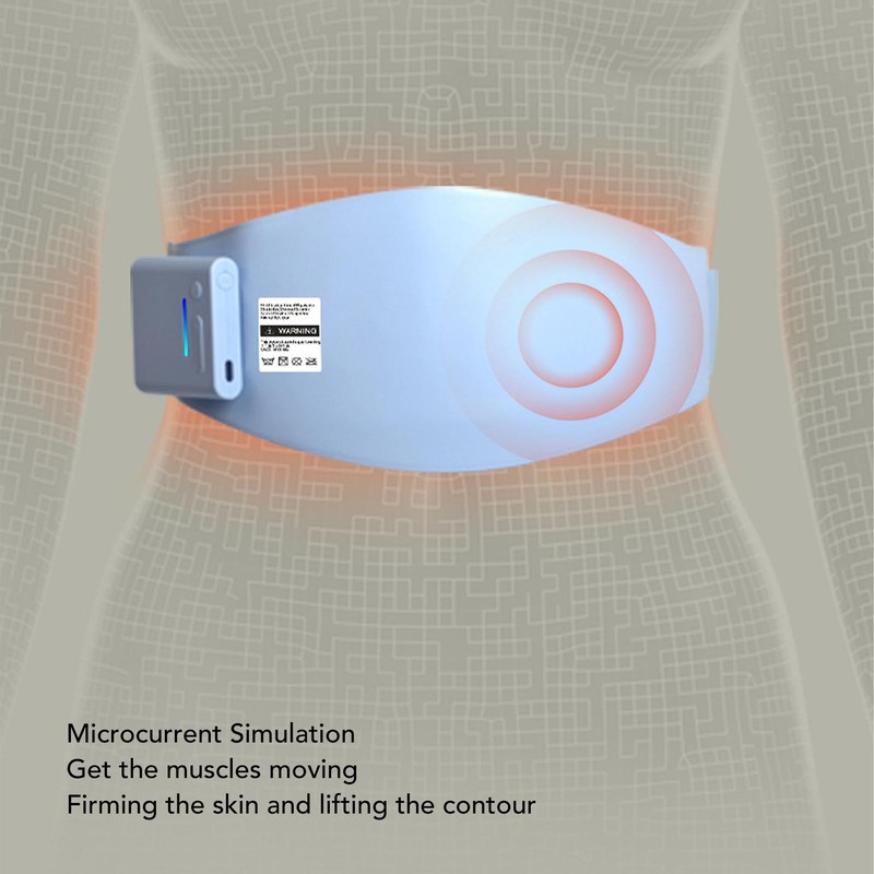 Graphene Waist Belt Hot Compress Microcurrent Vibration 20 Strength 12