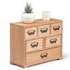 KIRIGEN Desk Drawer Cabinet Storage Organizer 6 Drawers Mini Chest