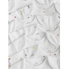 NEXT Kurzärmelige Babybodys 5er-Pack 7 Pack White Character 6 Monate