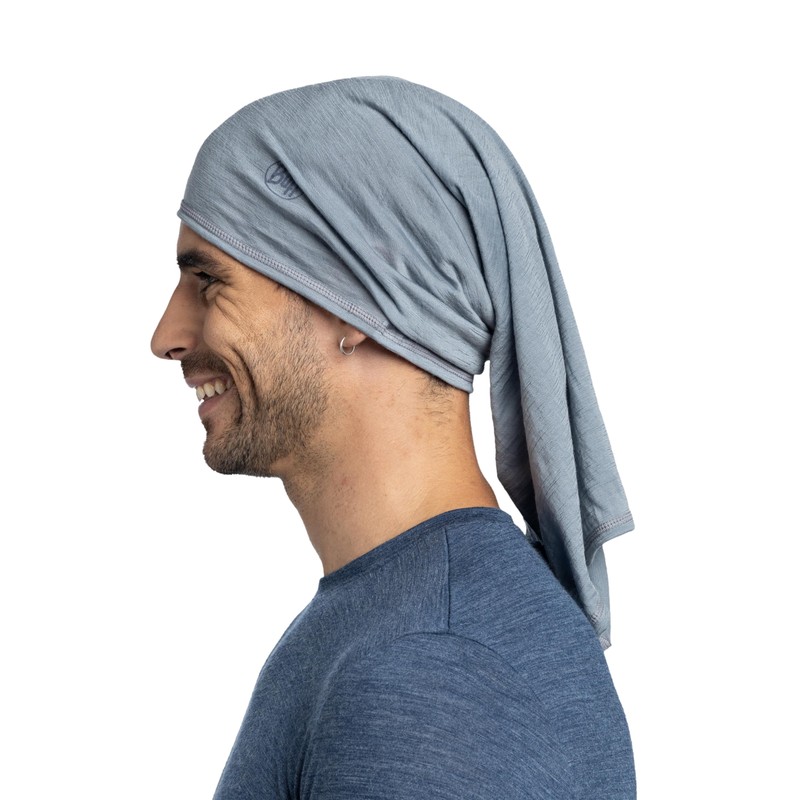 Buff Merino Lightweight Neck Gaiter, Blue Light, OneSize