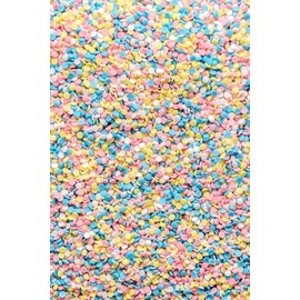 SPRINKLY - Matt Sugar Confetti - Pink, White, Yellow & Blue - 500g