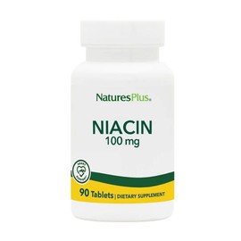Nature's Plus Niacin 100mg, 90Tabs