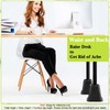 Yookwutar 4 Pack Furniture Risers 6 Inch, Bed Risers Heavy