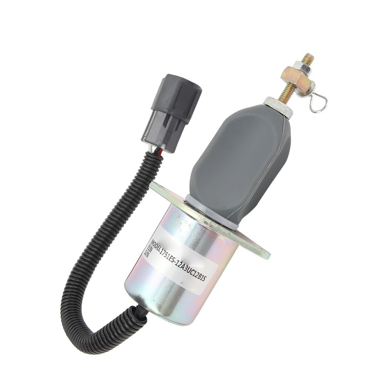 Fuel Shut Off Solenoid 1751ES‑12A3UC12B1S Engine Fuel Stop Solenoid for