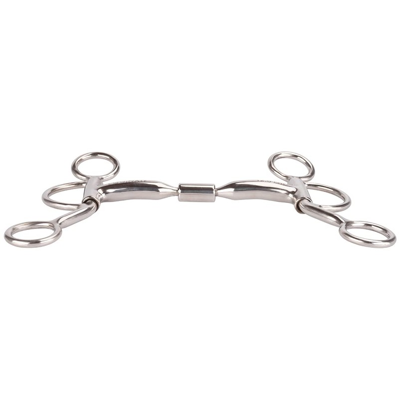 Equinate Billy Allen Western Bit with Shanks Stainless Steel 14.5