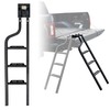 KEWISAUTO Foldable Pickup Truck Tailgate Ladder, 45" Heavy Duty Universal