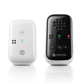 Motorola PIP10 Audio Baby Monitor - 1000ft Range, Secure & Private Connection, High-Sensitivity Mic, Volume Control, Alert Detection Light, Portable Parent Unit (Outlet or AAA Battery - NOT Included)