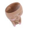Girl Head Flowerpot Resin Face Planter Succulent Flowerpot Decoration for