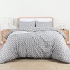 Utopia Bedding King Arrows White Print Duvet Cover Set -
