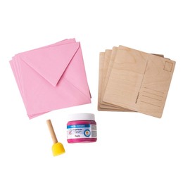 Rayher 70040264 Baby Hands and Feet Print Set, Pink, Craft Pack, 10 Pieces, A Great Gift for Birth, Christening, Baby Shower, Hand Print, Footprint Baby