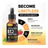 Gotas Vitamina B12 Fortalece Mente Y Cuerpo 60ml Americano