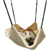 Hamac Pour Furet Brun Suede+peluche - Couchage