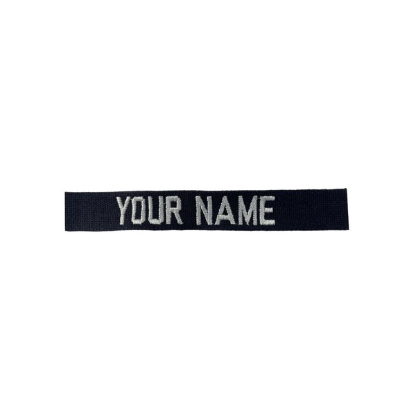 Custom Uniform Embroidered Military Name Tape, Army Airforce Police, Sew-on